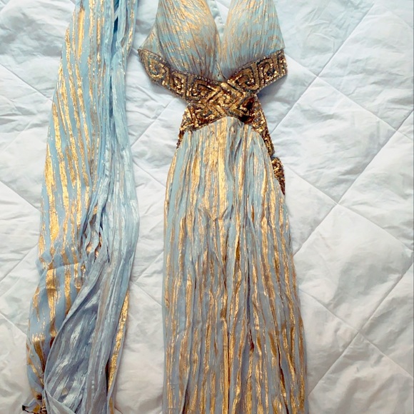 Unique dress designed by Joseph Ribkoff - Picture 2 of 5